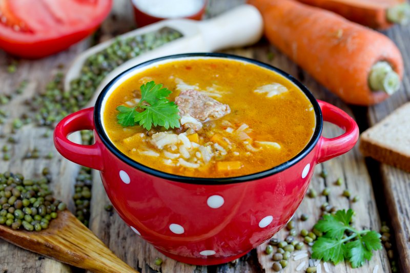 Машхурда – сытный узбекский суп