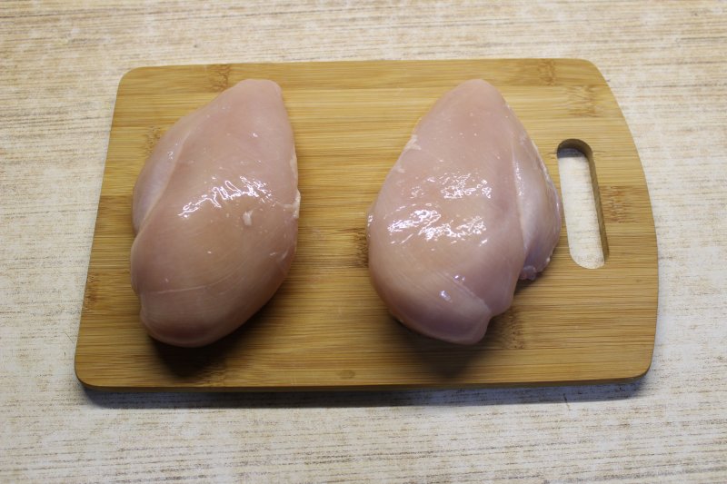 Фаршированная куриная грудка, запеченная с овощами в духовке: пошаговый фото рецепт
