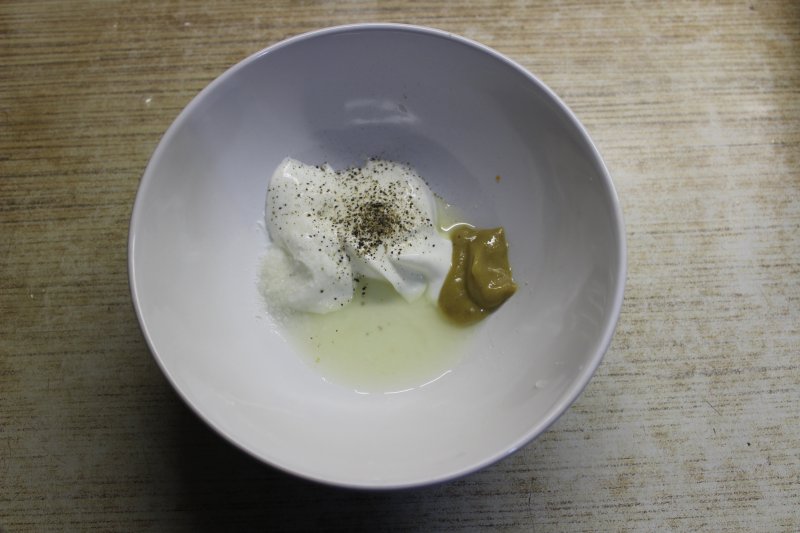Запечённая капуста с йогуртовым соусом: пошаговый фото рецепт