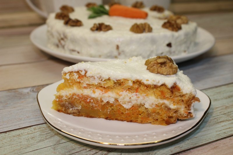 Самый вкусный морковный торт: пошаговые фото