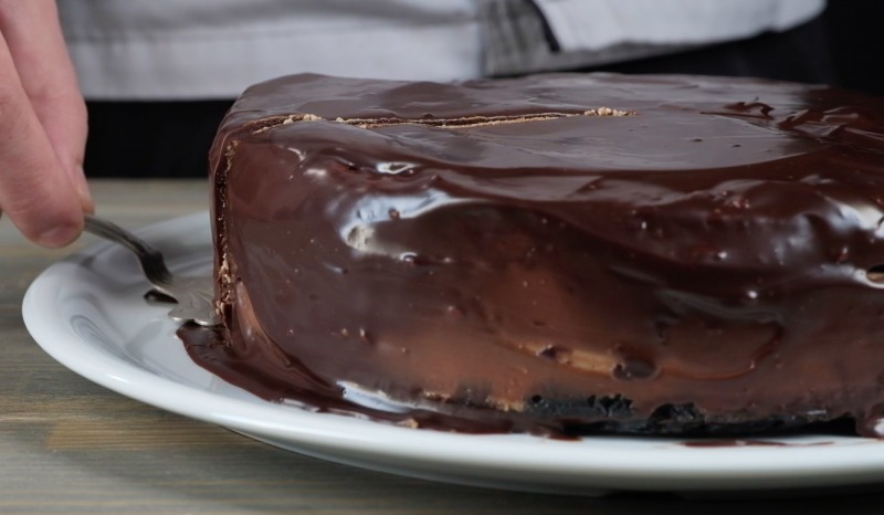 Шоколадный чизкейк: видео рецепт и пошаговые фото