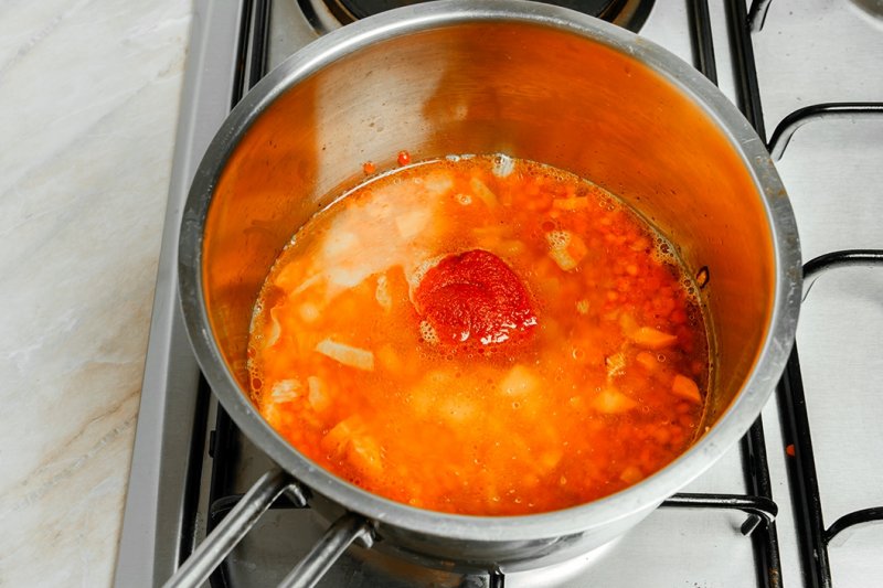 Суп-пюре из чечевицы: пошаговые фото