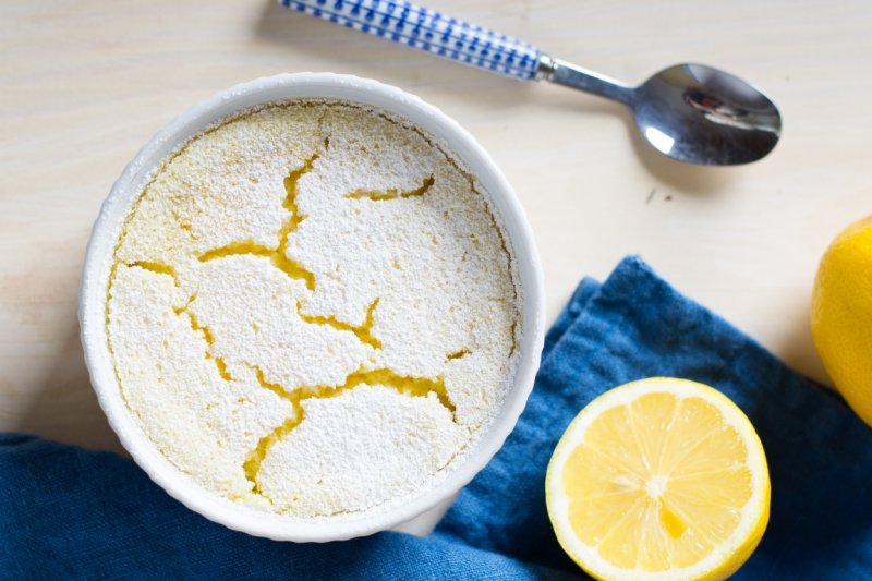 Рецепт приготовления лимонного пудинга