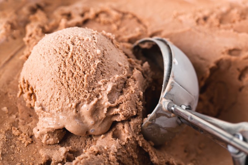 Шоколадное мороженое в домашних условиях