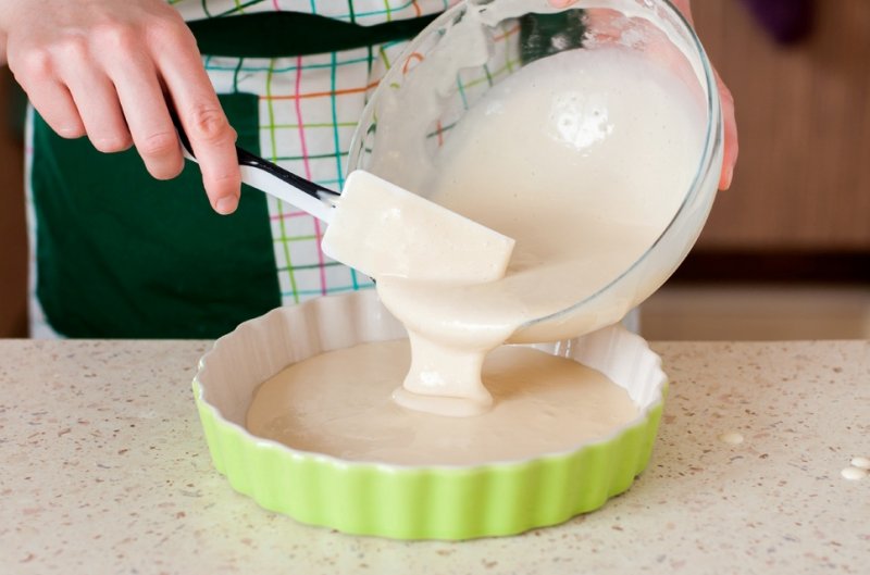 Заливной пирог с капустой: пошаговый фото рецепт