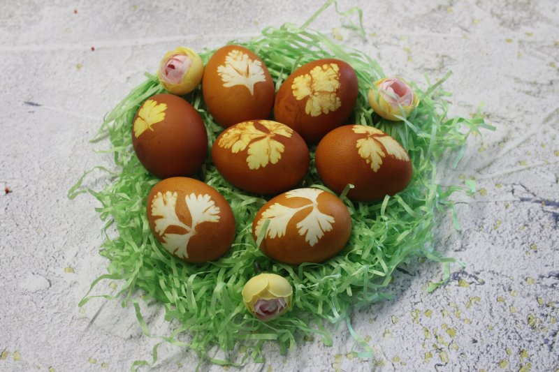 Пасхальные яйца: пошаговый фото рецепт