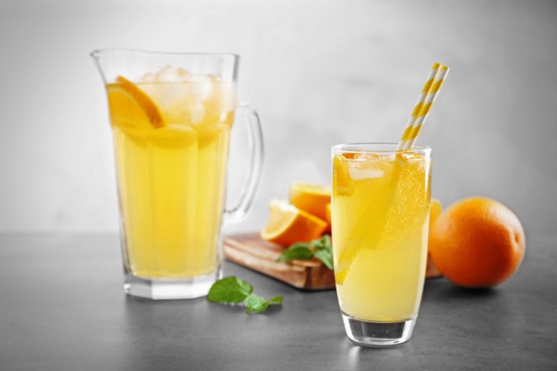 Освежающий апельсиновый лимонад