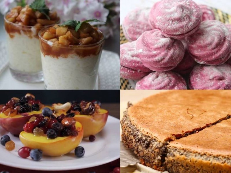 5 самых вкусных десертов без муки