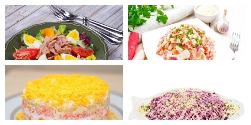 Готовимся к праздникам: ТОП-7 рецептов разнообразных салатов