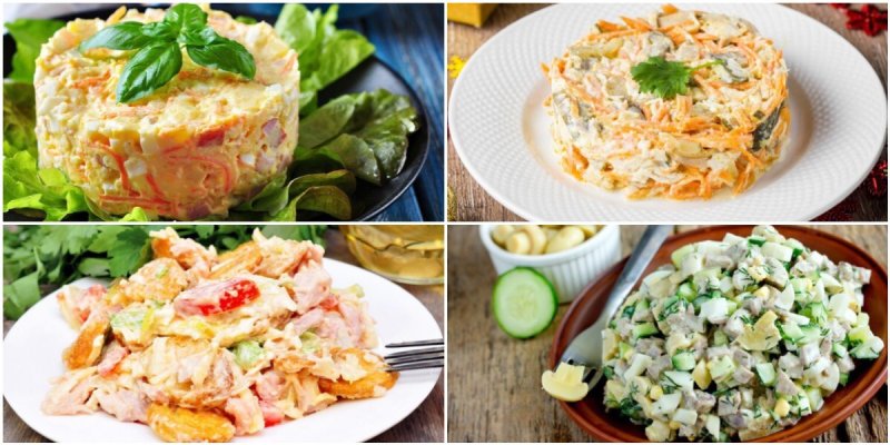 ​Подборка вкусных и разнообразных салатов
