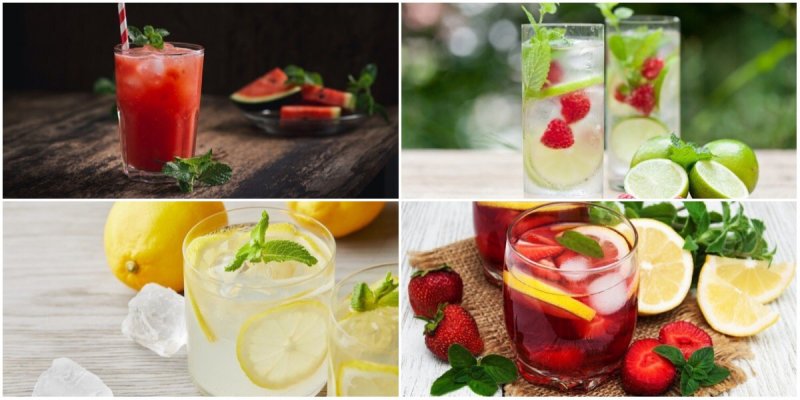 Подборка летних и освежающих напитков