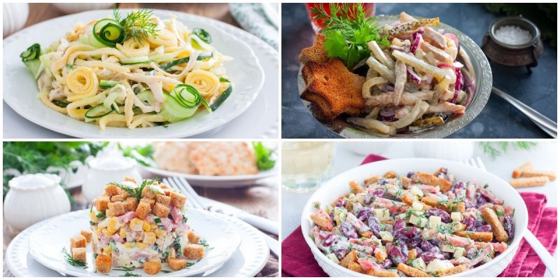 7 разнообразных салатов на каждый день