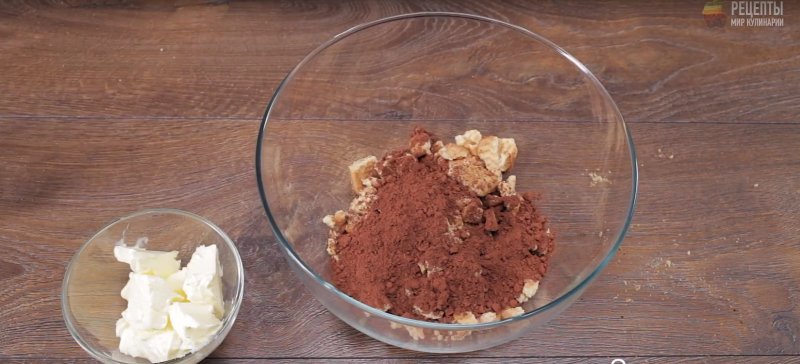 Шоколадный торт без выпечки: видео-рецепт