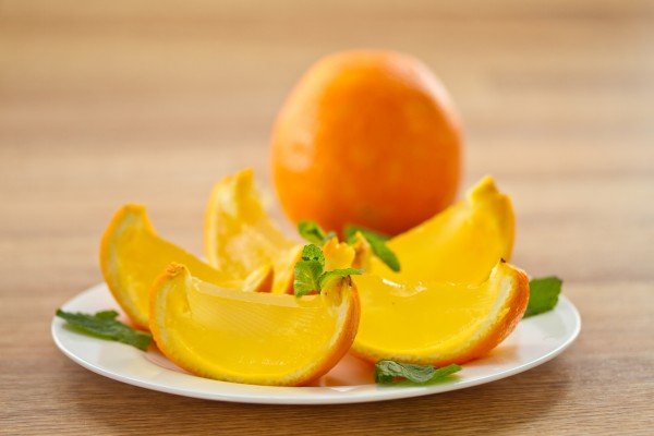 Желе в апельсинах