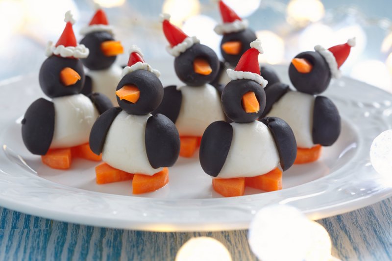 «Пингвины» — необычная закуска за 5 минут