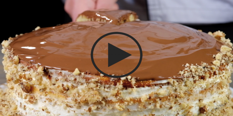 Торт “Проще простого”: видео-рецепт