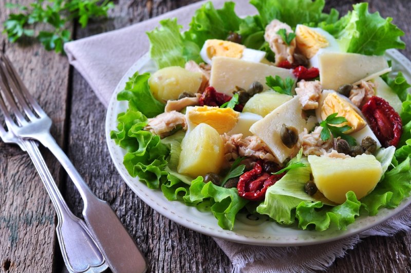 Салат с каперсами рецепт самый вкусный с фото пошагово