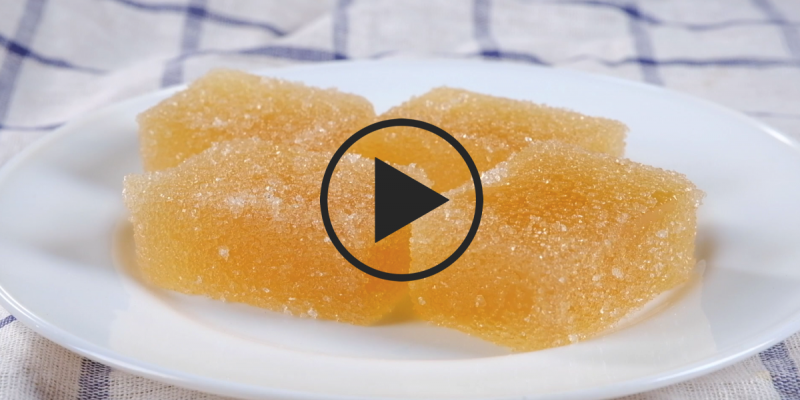 Домашний мармелад с имбирем и лимоном: видео-рецепт