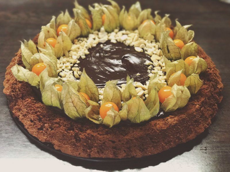 Шоколадный пирог “Итальянская сказка”: пошаговый фото-рецепт
