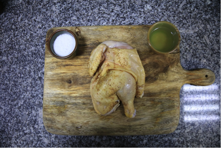 Цыпленок в вишнёво-чесночном соусе: пошаговый фото-рецепт