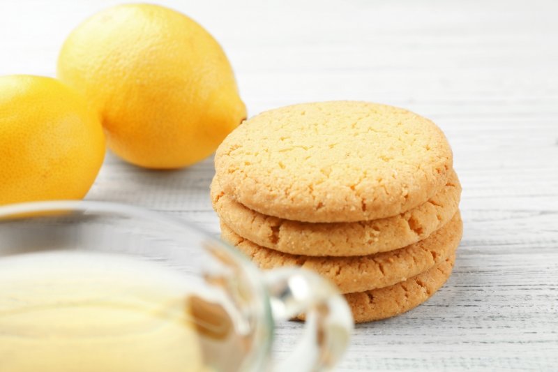 Домашнее лимонное печенье