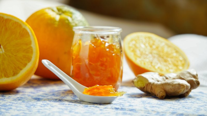 Ароматное карамельно-апельсиновое варенье