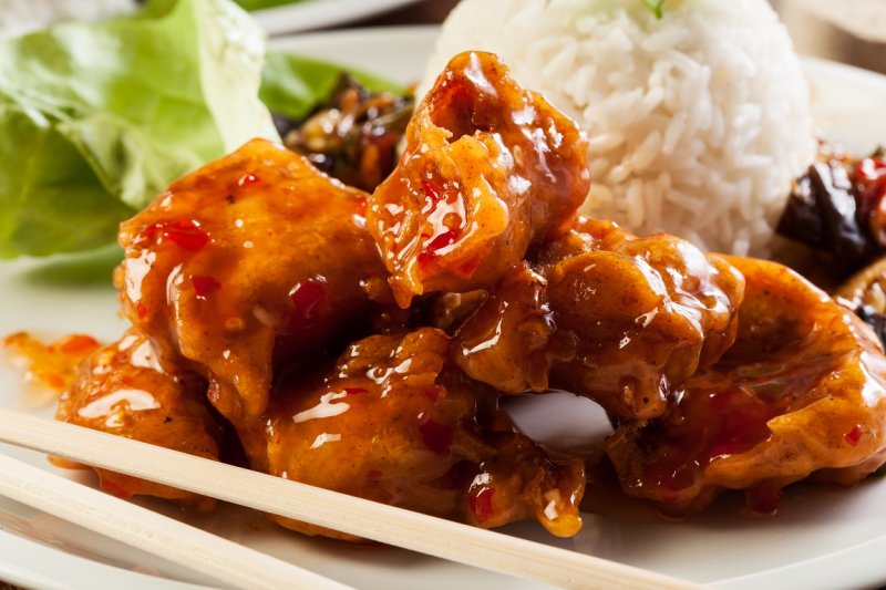 Вкуснейшая курица в кисло-сладком соусе по-китайски