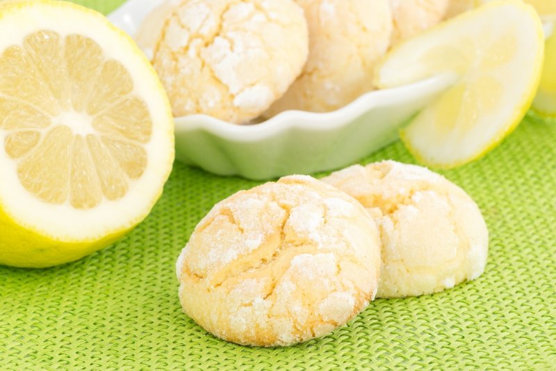 Лимонное печенье по-домашнему