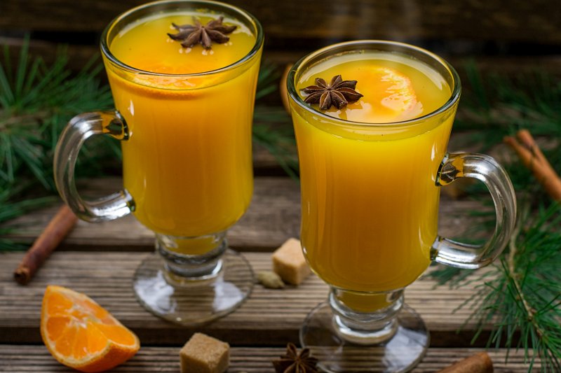 Напиток «Горячий апельсин»