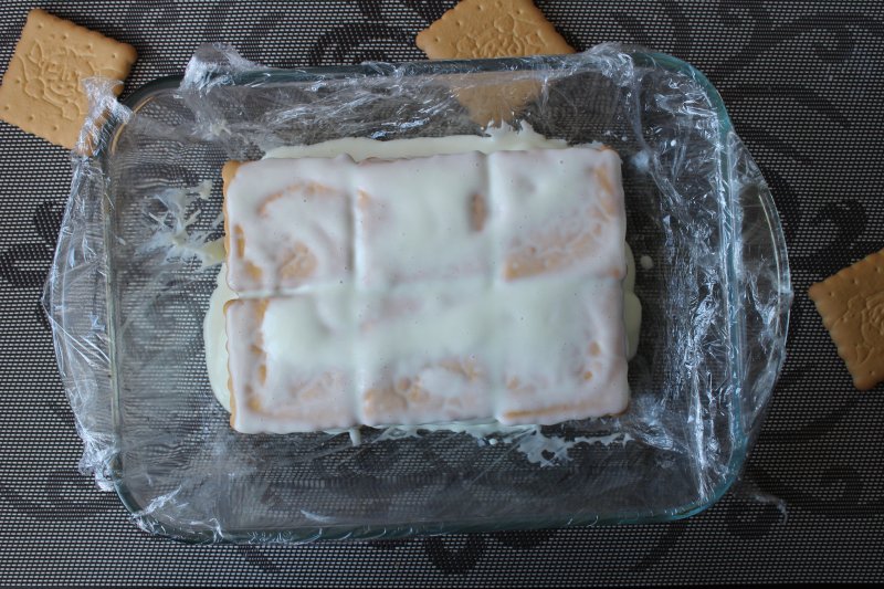 Пошаговый фото-рецепт: Торт без выпечки