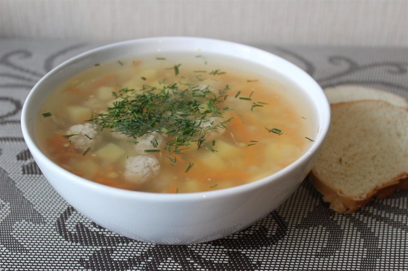 Суп гороховый, рецепт с фрикадельками | Простые рецепты с фото