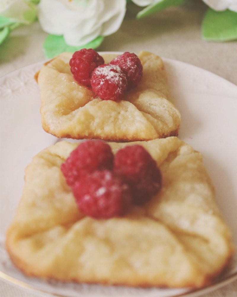 Творожное печенье "Конвертики": пошаговый фото рецепт