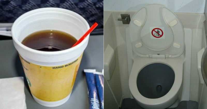 Не пейте самолетный чай! 9 способов подцепить в самолете какую-нибудь гадость