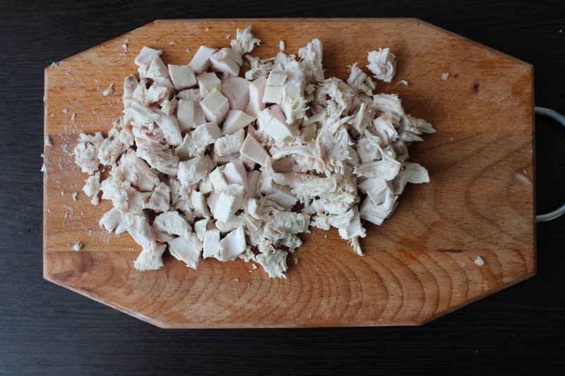 Пошаговый фото-рецепт: Жульен в булочках с курицей и грибами