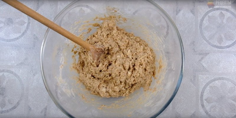 Видео-рецепт: Кокосовое печенье с бананом