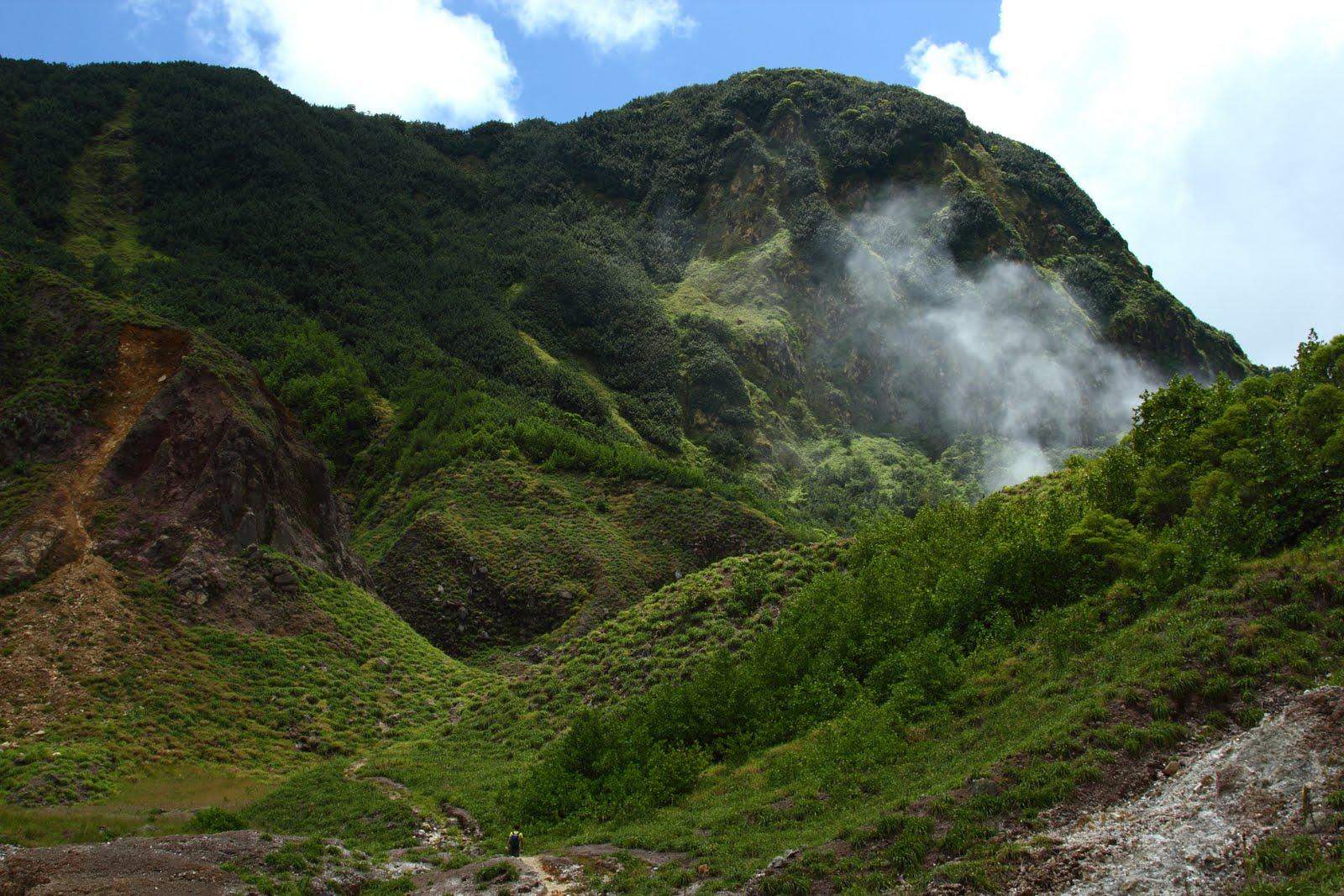 Доминика вулкан Дьяблотен