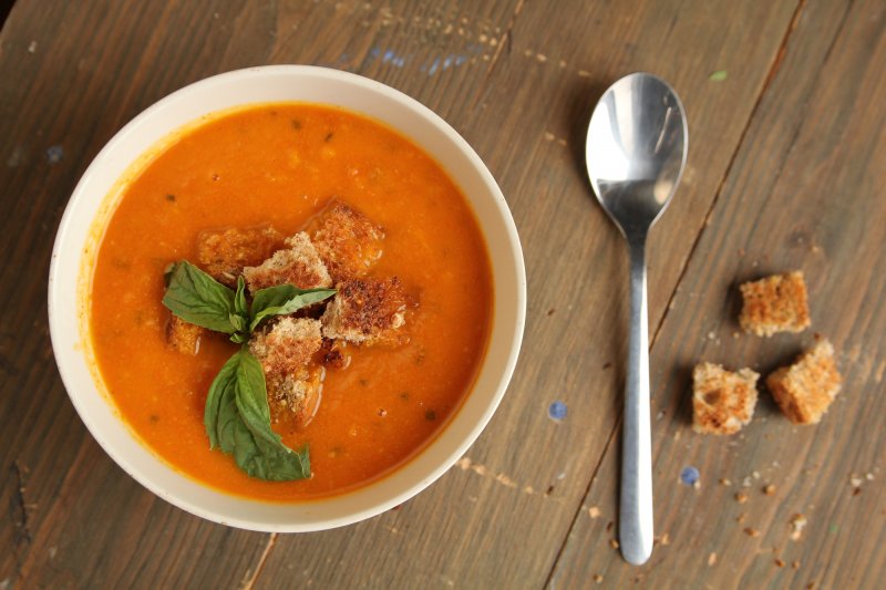 Крем-суп из молодой моркови и имбиря