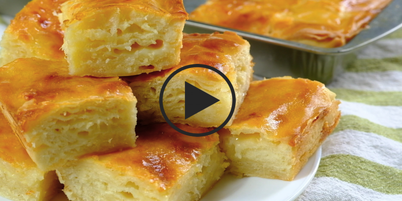 Видео-рецепт: Погача с сыром