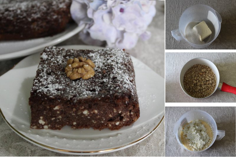 Нежный шоколадно-творожный пирог: пошаговый фото рецепт