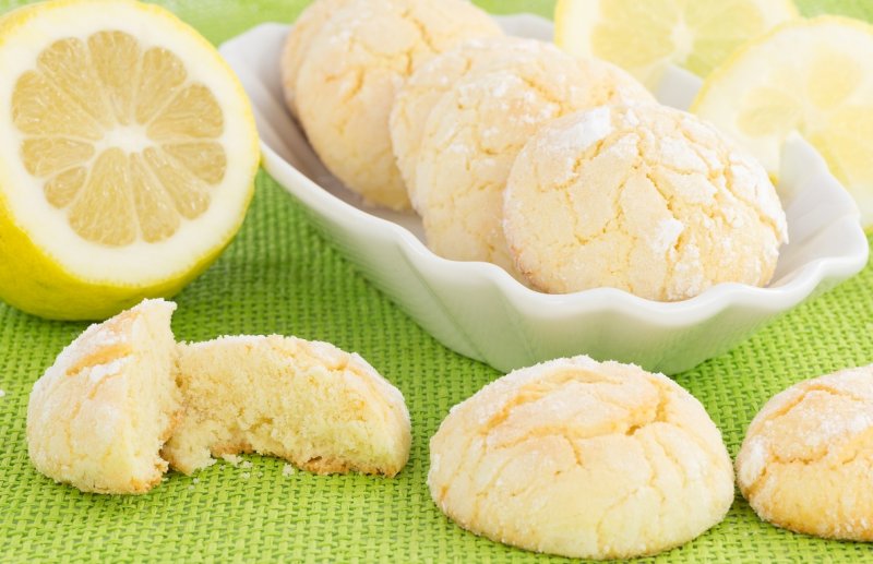 Вкуснейшее лимонное печенье