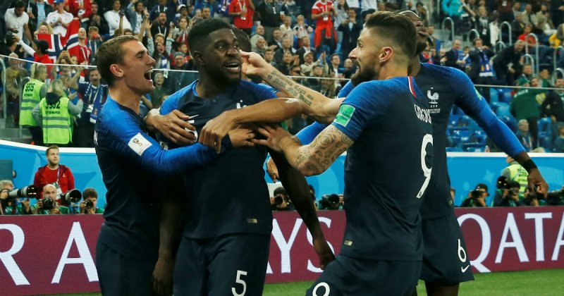 Сборная Франции обыграла Бельгию и стала первым финалистом ЧМ-2018