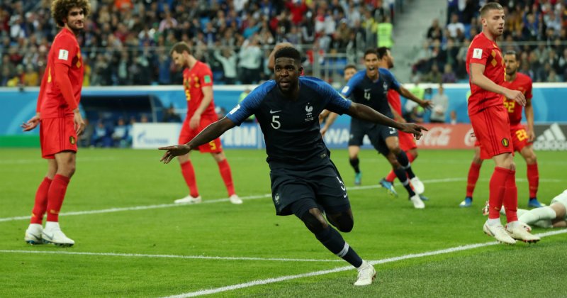 Сборная Франции обыграла Бельгию и стала первым финалистом ЧМ-2018