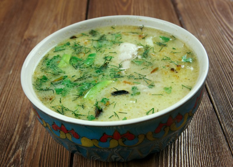 Чихиртма – грузинский куриный суп