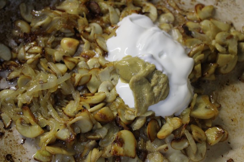 Скоблянка мясная с грибами по-русски: пошаговый фото рецепт