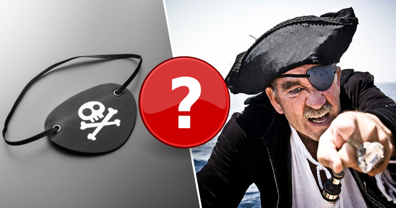 Зачем пираты закрывали один глаз повязкой?