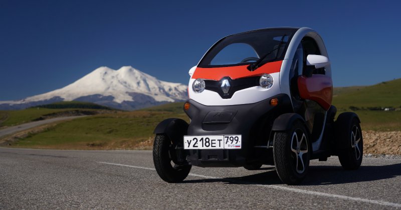 Электромобиль Renault Twizy попал в Книгу рекордов России