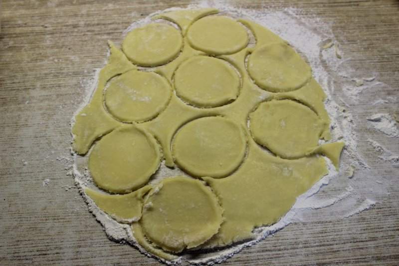 Песочное печенье с яблоком: пошаговый фото рецепт