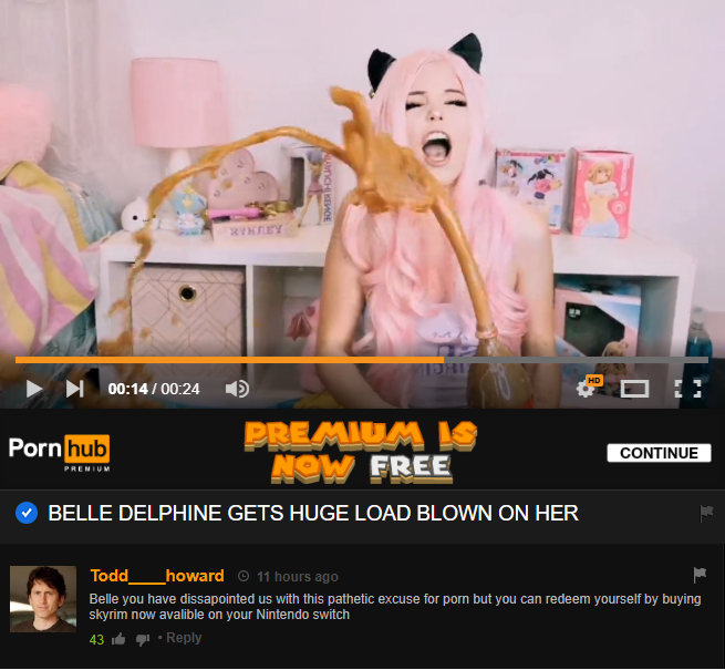 Belle Delphine Porn Hub