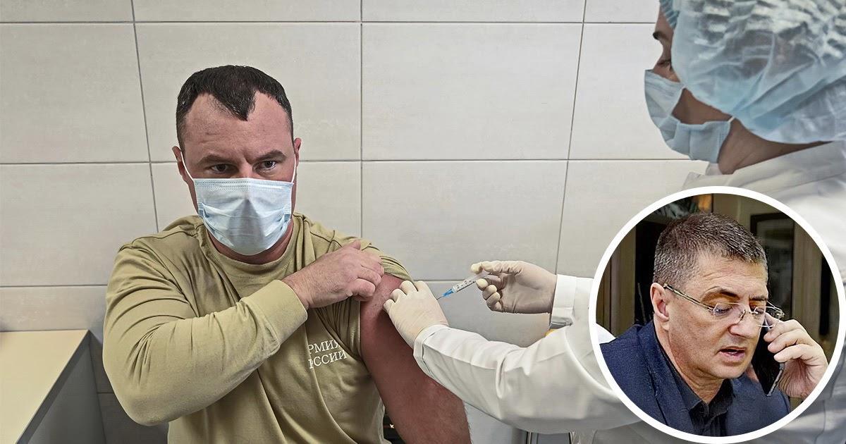 Доктор Мясников ответил на наболевшие вопросы о вакцинации от ковида