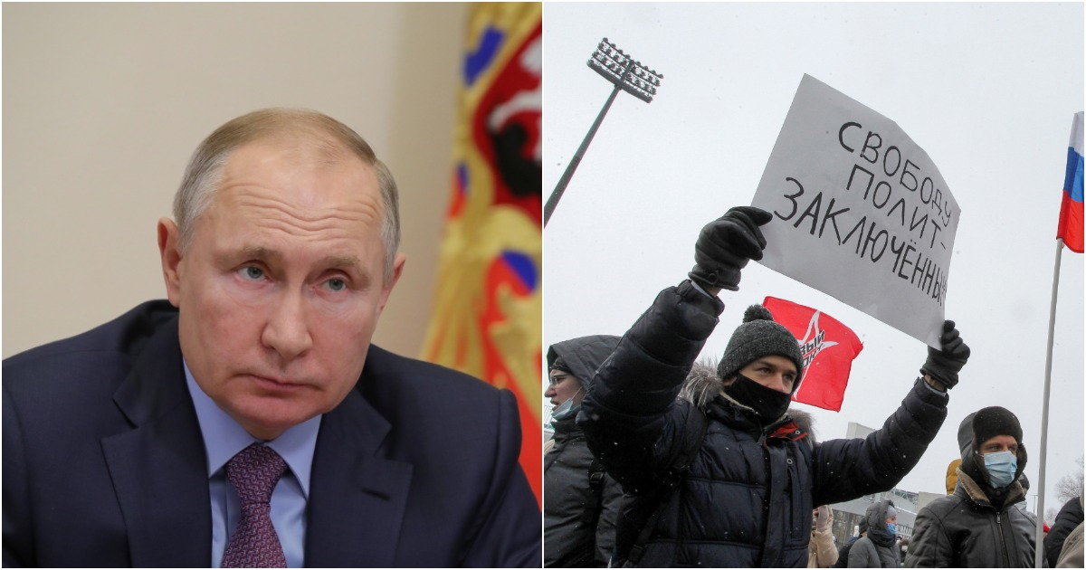 Митинги, неповиновение полиции и иногенты. Путин подписал 17 новых законов